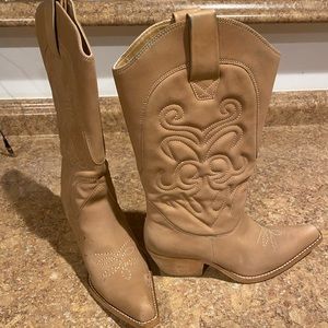 Western cow girl boots